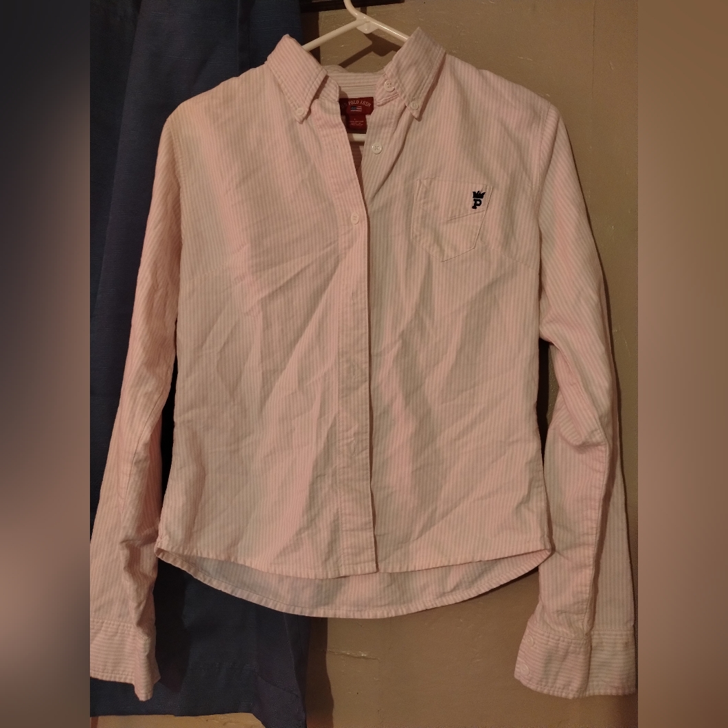 Polo Button Down Top